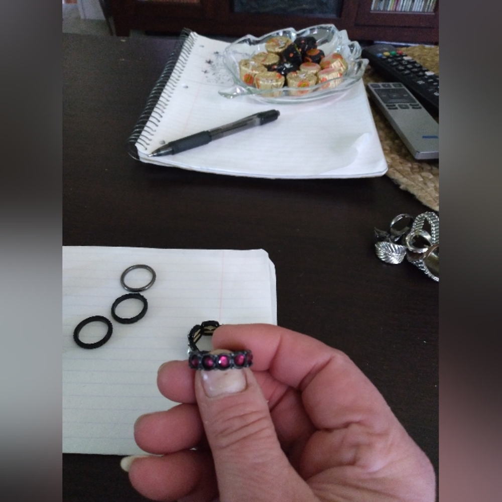 Goth ring bundle (7) - Picture 6 of 10